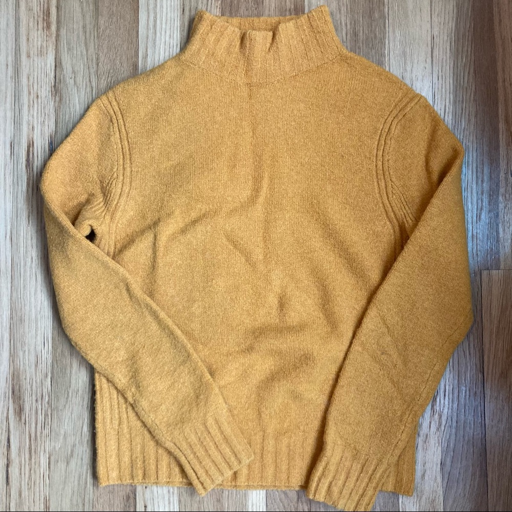 J. Crew point sur mock neck sweater